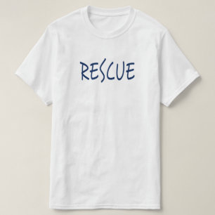 Camiseta Resgate (azul)