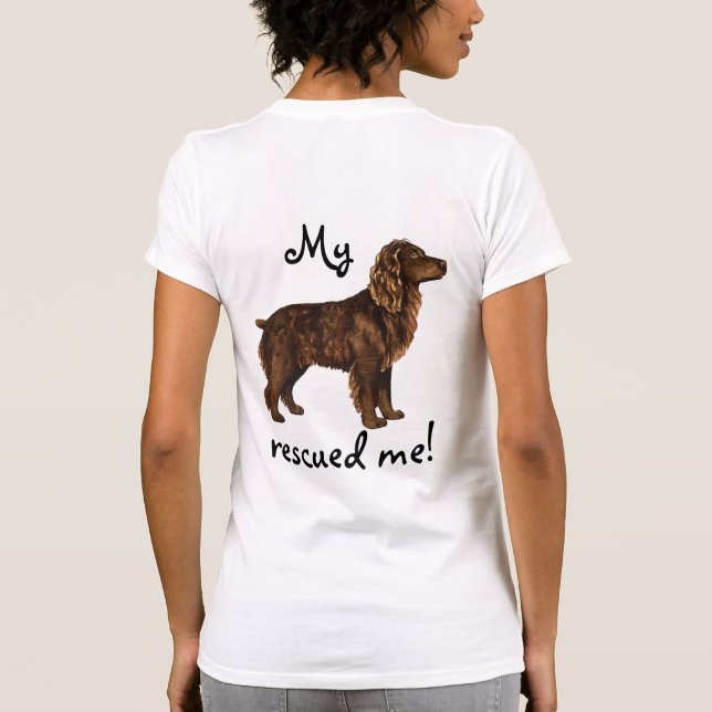 Camiseta Resgate Boykin Spaniel T-Shirt (Verso)