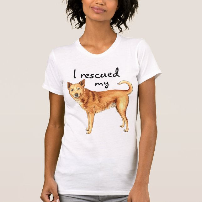 Camiseta Resgate Canaan Dog (Frente)