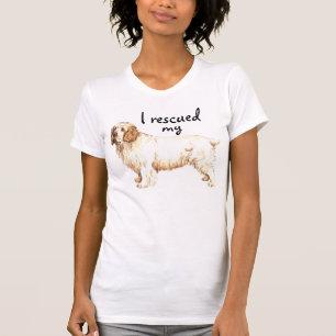 Camiseta Resgate Clumber Spaniel