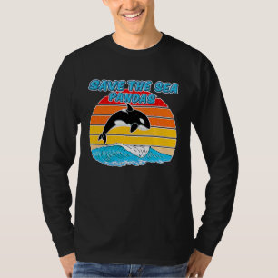 Camiseta Resgate das Orças Baleias Assassinas Salvam os Pan