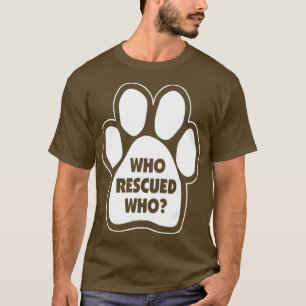 Camiseta Resgate de Cachorro Engraçado
