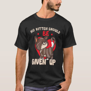 Camiseta Resgate de Gatos Direitos dos Animais Resgate Adoç