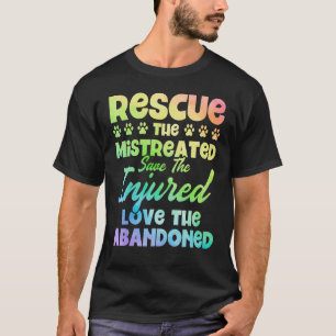 Camiseta Resgate De Pet Resgate Os Maus Resgatadores De Gat
