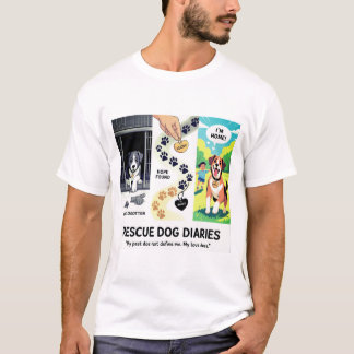Camiseta Resgate Diários de Cães Tee.