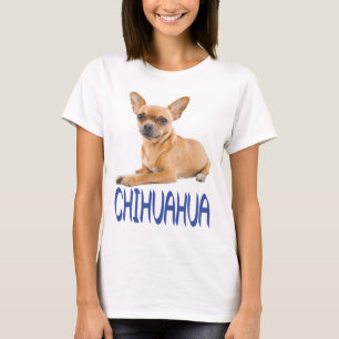 Camiseta Resgate e Adoção de Cachorro Mãe Chihuahua Fofa