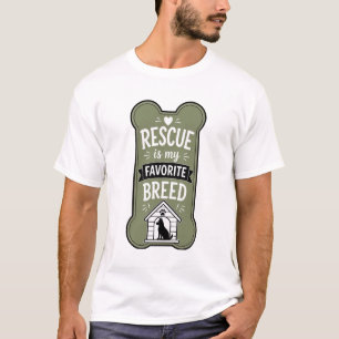 Camiseta Resgate É Minha Raça Favorita Roupa de Amante de