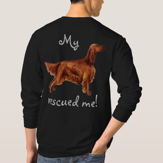 Camiseta Resgate Irish Setter (Verso)