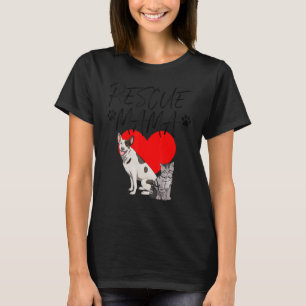 Camiseta Resgate Mama Animal Proteja Pet Animal Amor Engraç