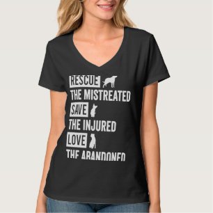 Camiseta Resgate O Maltratado Salve O Amor Ferido O Ab