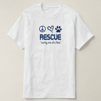 Camiseta Resgate "Salvando Um de Cada Vez"