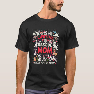Camiseta Resgate Vitalício Mãe Resgate Acolhimento Adoção