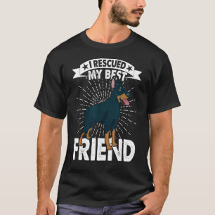 Camiseta Resgatei Minha Melhor Amiga Adoção De Cachorro Sal