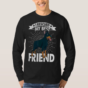 Camiseta Resgatei Minha Melhor Amiga Adoção De Cachorro Sal