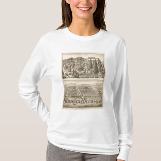 Camiseta Residência de Alden, intervalo de Harmon (Frente)