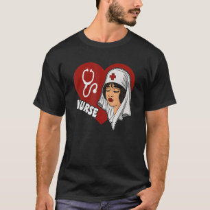 Camiseta Residência de aposentados Enfermeira Enfermagem Mé