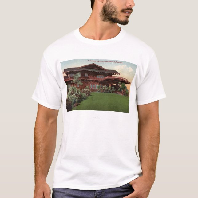 Camiseta Residência de Califórnia do sul (Frente)