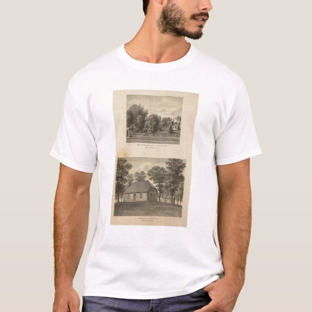 Camiseta Residência de Stuart da igreja de Augusta (Frente)