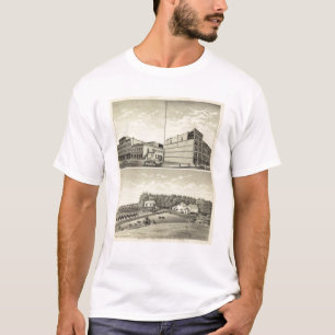 Camiseta Residência, Dewey, e pedra de Petersen, Nebraska