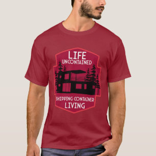 Camiseta Residência do Contentor de Entrega