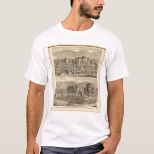 Camiseta Residência suburbana da roda
