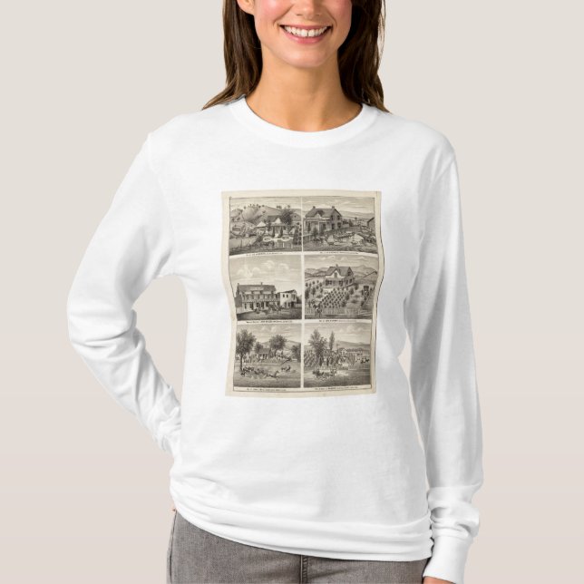 Camiseta Residências, cervejaria, rancho (Frente)