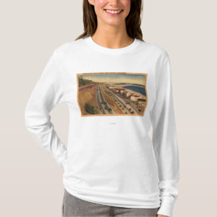Camiseta Residências da praia das estrelas de cinema