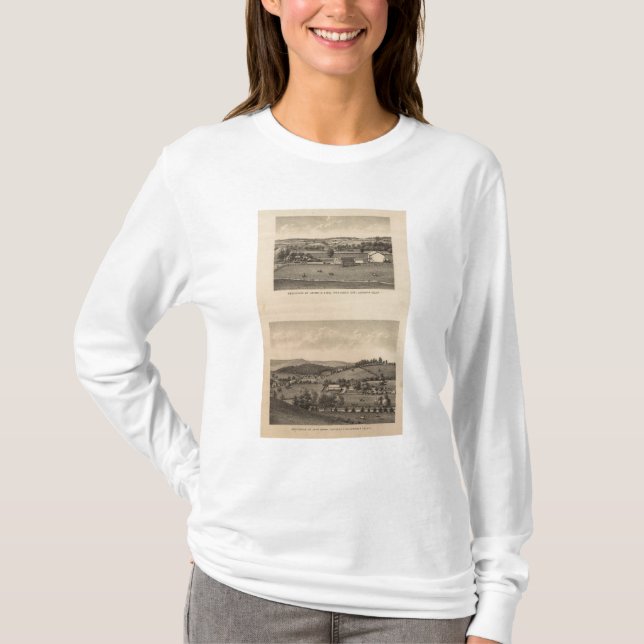 Camiseta Residências de Brown, Augusta County (Frente)