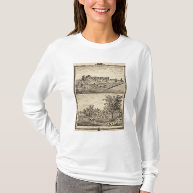 Camiseta Residências do monte e do John Barto de Abner (Frente)