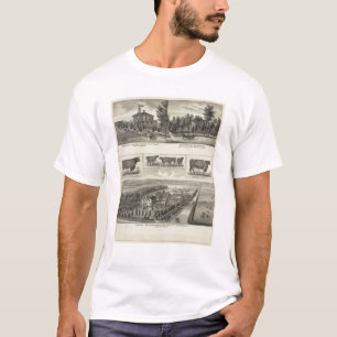 Camiseta Residências e fazenda do estoque, Wichita, Kansas