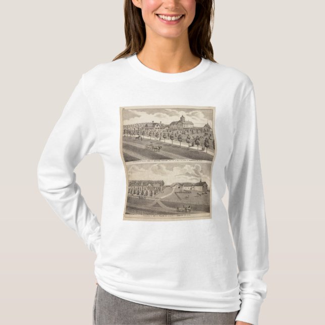 Camiseta Residências e fazenda, Minnesota (Frente)