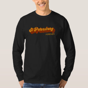 Camiseta Residente para Sempre de St Petersburg Flórida Tur