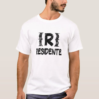 Camiseta residente residente residente Clássica T-Shirt Co