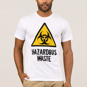 Camiseta Resíduos perigosos