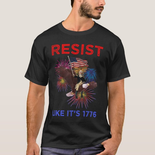 Camiseta Resist Like It's 1776 (Frente)