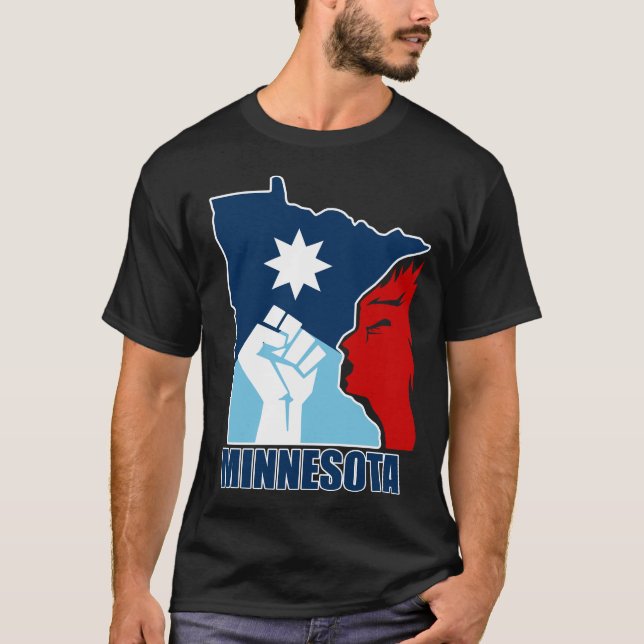 Camiseta Resist Minnesota Punho Erguido (Frente)