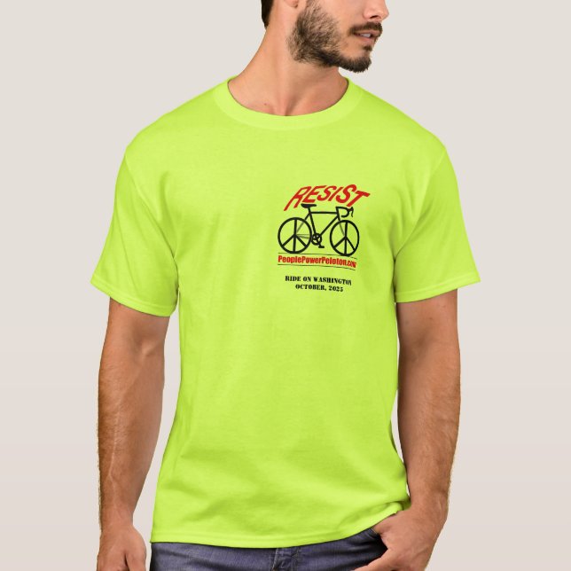 Camiseta "RESIST" PeoplePowerPeloton2 (Frente)