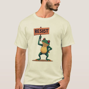 Camiseta Resist Sapo – Defenda o que Você Acredita