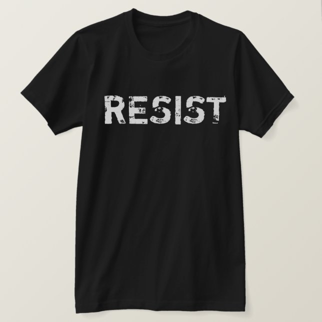 Camiseta RESIST T-Shirt (Frente do Design)