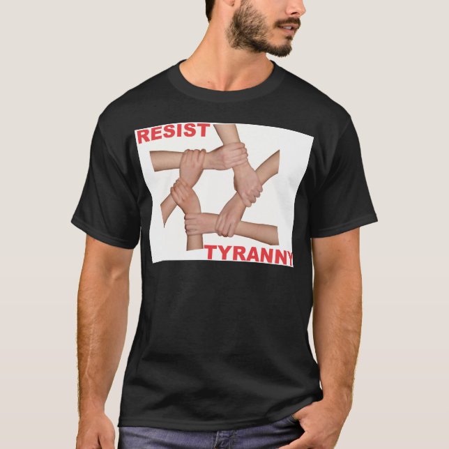 Camiseta Resista a tirania (Frente)