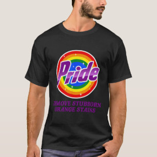 Camiseta Resista a Trump Remova Manchas Laranja Teimosas Or