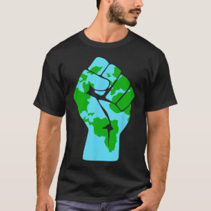 Camiseta #resista Ao Aquecimento Glol Mãe Terra Meio Ambien