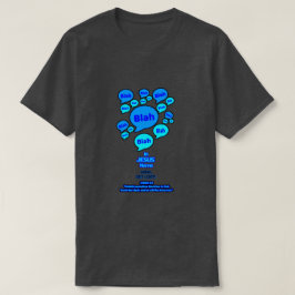 Camiseta Resista ao diabo - Logotipo Azul