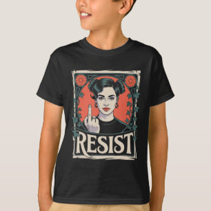 Camiseta Resista Novo Muito Anti-trump Mulheres Feminista
