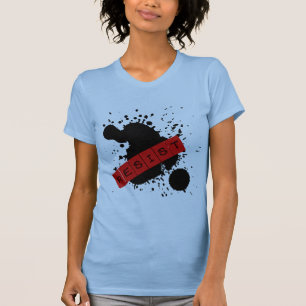 Camiseta RESISTA o design rebelde