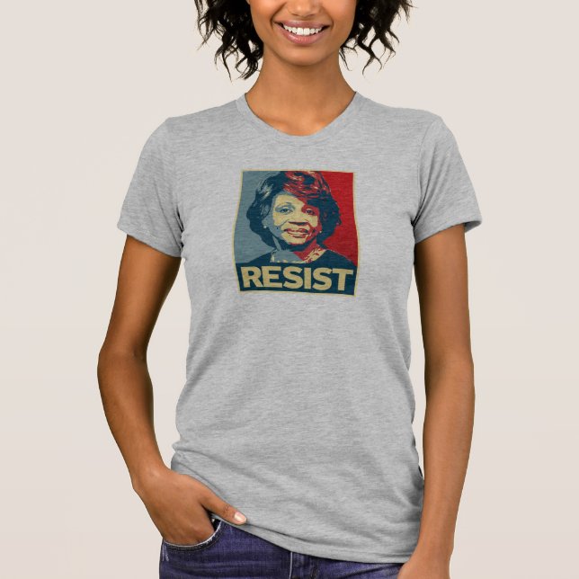 Camiseta RESISTA - o poster da propaganda das águas de (Frente)