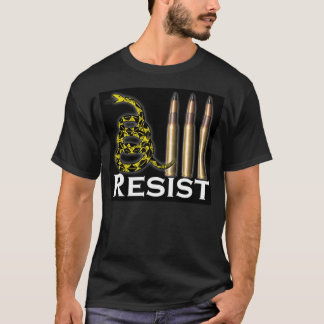 Camiseta Resista o preto do cobra da Armadura-Perfuração