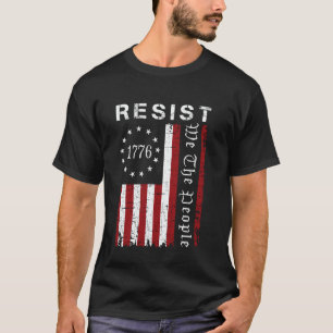 Camiseta Resista Protesto Nós O Povo Bandeira Protesto Salv