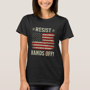 Camiseta Resista Sem Interferência Protesto Segurança Socia