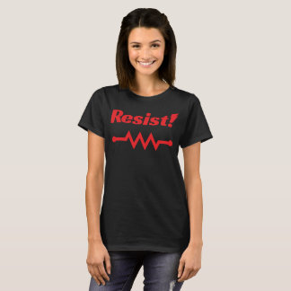 Camiseta Resista! t-shirt (vermelho)